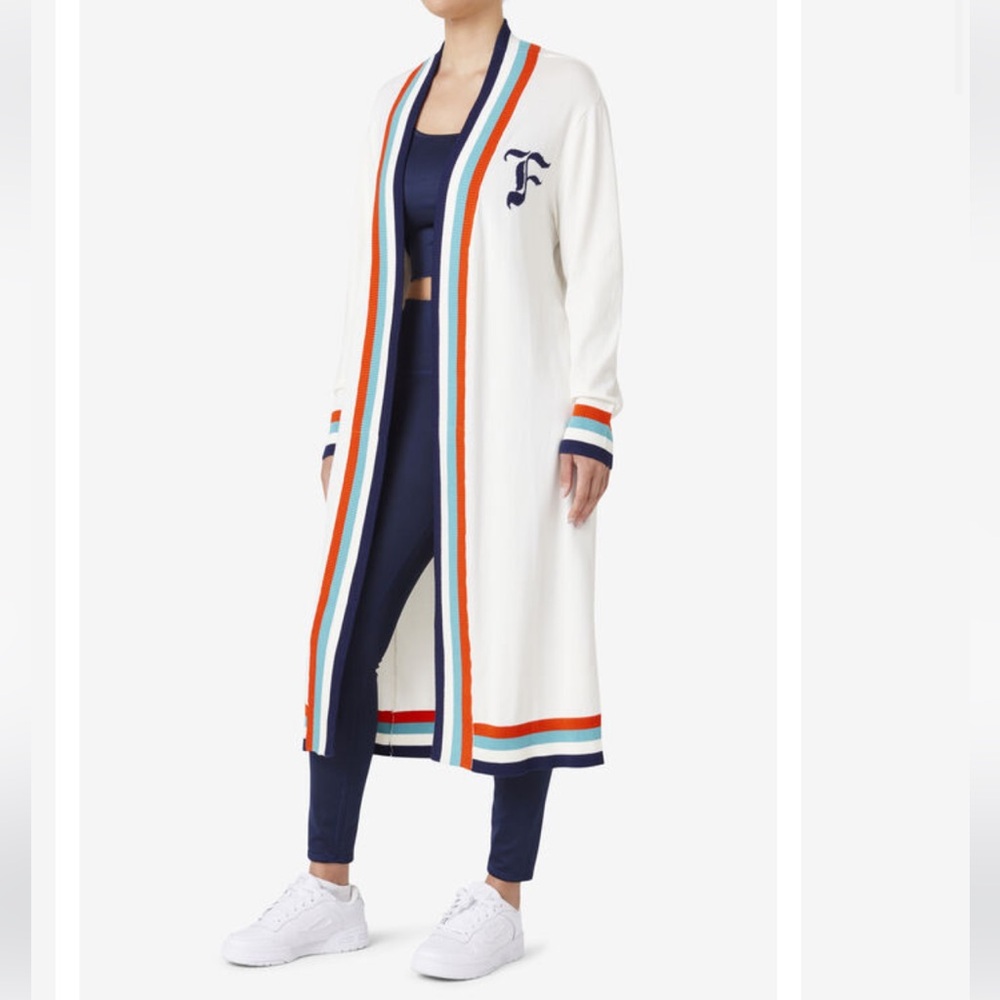 FILA Sporty Chic Maxi Cardigan